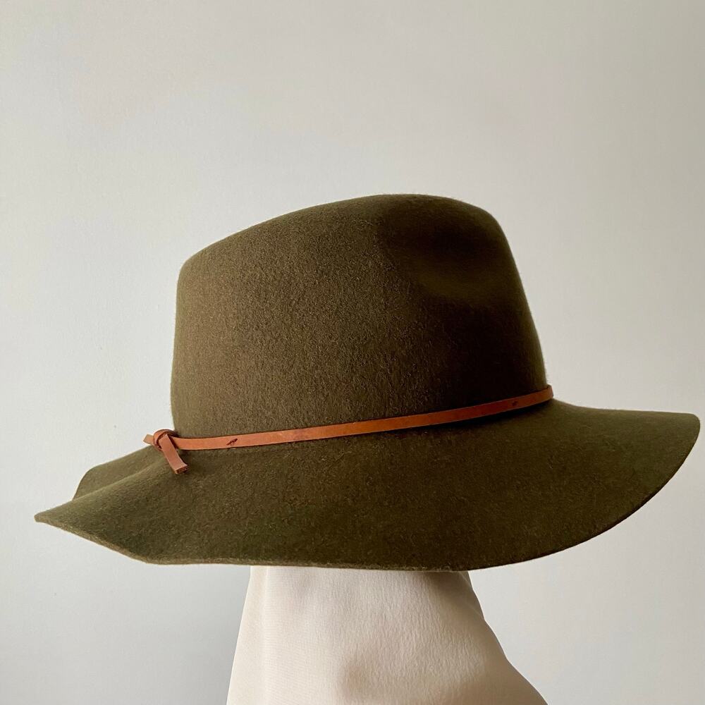 Brixton Wesley Wool Fedora Hat - Picture 4 of 11